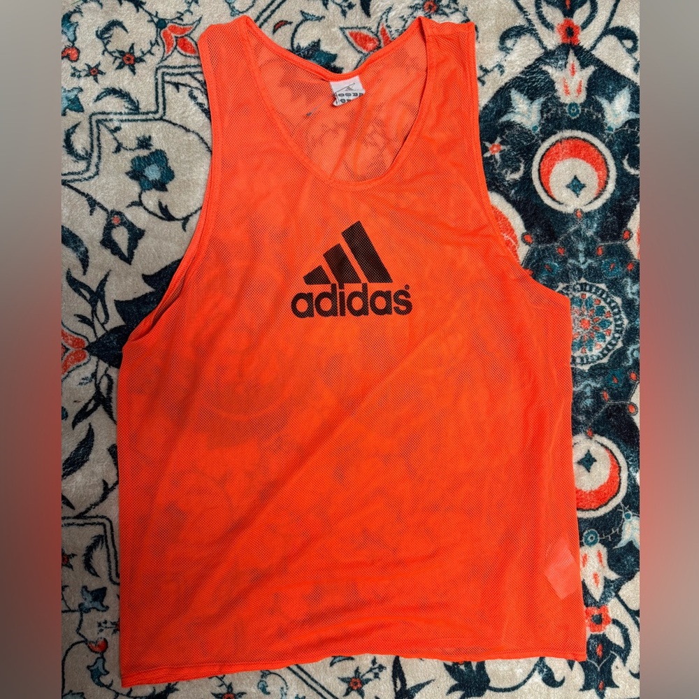 Adidas net running top bright orange